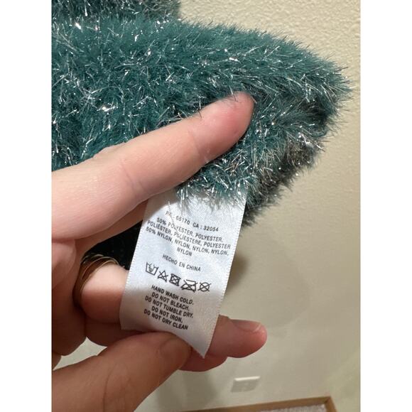 Maeve Tinsel Eyelash Sweater - Picture 3 of 4